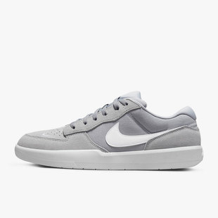 58狼灰白色男女复古运动低帮板鞋 Nike 耐克SB Force 004 CZ2959