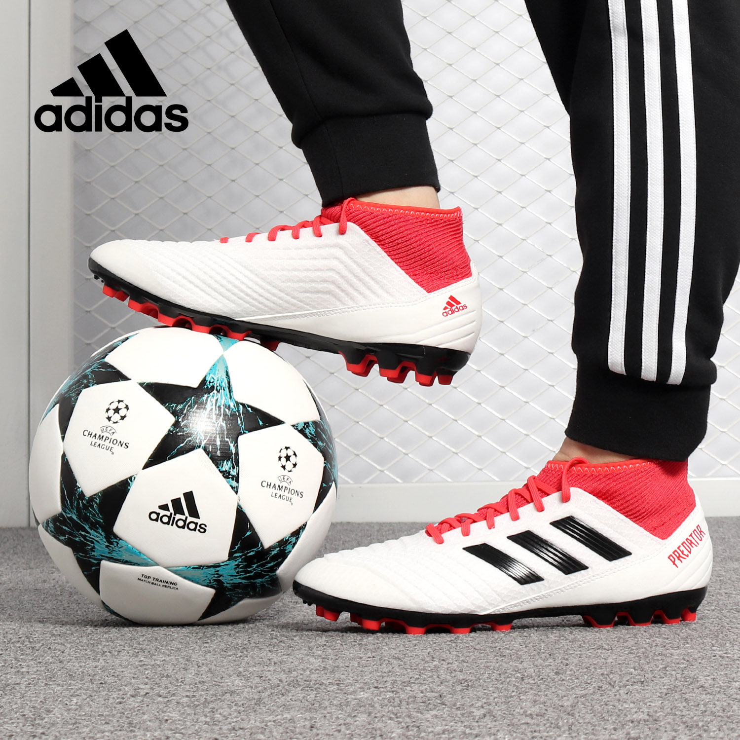 Adidas/阿迪达斯正品PREDATOR 18.3 AG 男子休闲运动足球鞋CP9307