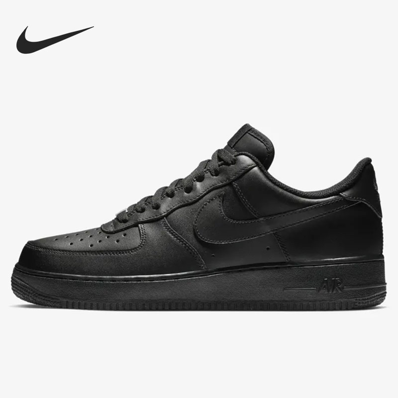 Nike/耐克AIR FORCE 1 '07黑武士男女休闲耐磨低帮板鞋CW2288-001