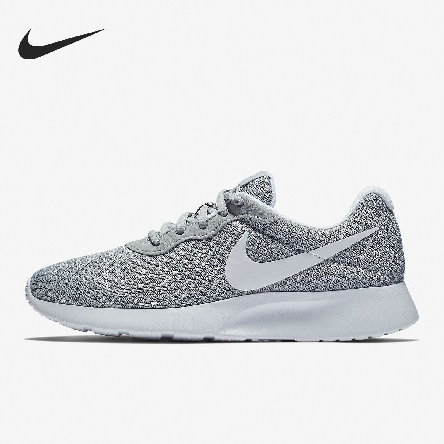 Nike/耐克灰白男女时尚潮流运动舒适跑步缓震休闲鞋812655-010