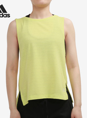 Adidas/阿迪达斯正品夏季女子透气舒适休闲运动T恤背心CF3801