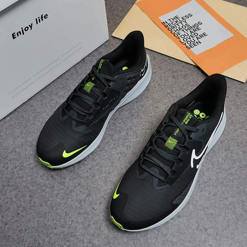 Nike/耐克黑武士白色绿色黑色男子休闲运动低帮跑步鞋DO7625-002