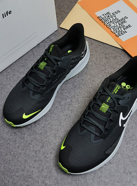 Nike/耐克黑武士白色绿色黑色男子休闲运动低帮跑步鞋DO7625-002