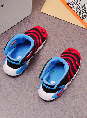 Nike/耐克DYNAMO GO白色红色黑色儿童休闲轻便运动鞋DQ6009-001