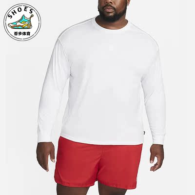 耐克男子圆领运动长袖T恤