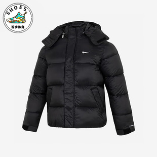 新款 Nike 耐克正品 冬季 010 男子休闲保暖运动面包棉服DQ4921