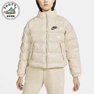 新款 Nike 耐克正品 冬季 140 女子运动休闲保暖羽绒服CU6713