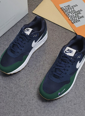 Nike/耐克蓝色绿色女子百搭健身减震透气气垫跑步鞋DV3887-400