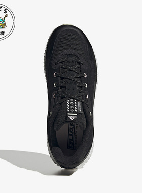 Adidas/阿迪达斯Jelly Bounce黑色白色女子休闲时尚跑步鞋H03572