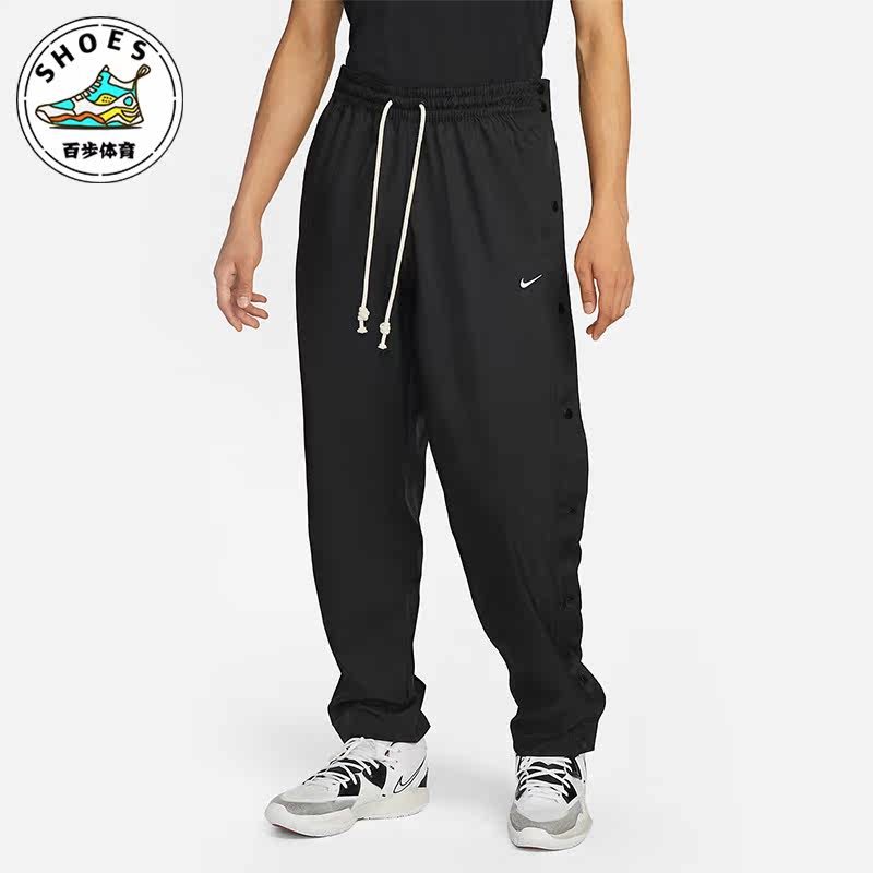 Nike/耐克正品冬季新款男子户外篮球运动透气排扣长裤 DQ6097-010