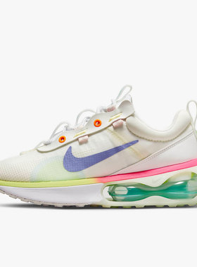 Nike/耐克AIR MAX白色黄色男女跑步舒适增高低帮休闲鞋DO2328-101