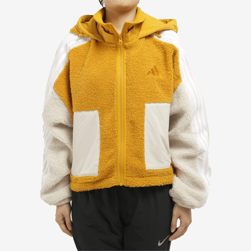 Adidas/阿迪达斯汉玉白金汉玉白金女子休闲运动夹克外套GM1425
