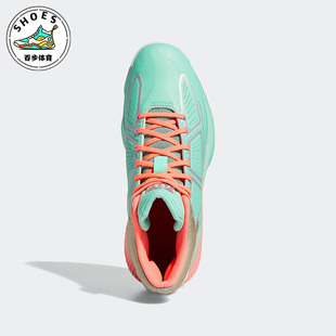 阿迪达斯正品 男子运动耐磨透气篮球鞋 FU7003 Rose Adidas