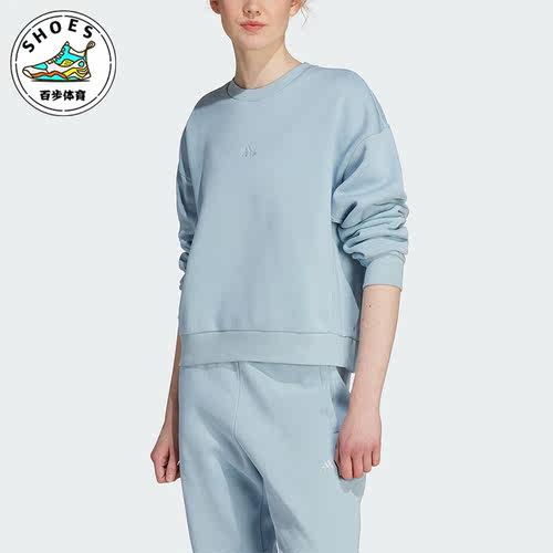 阿迪达斯正品女子宽松卫衣