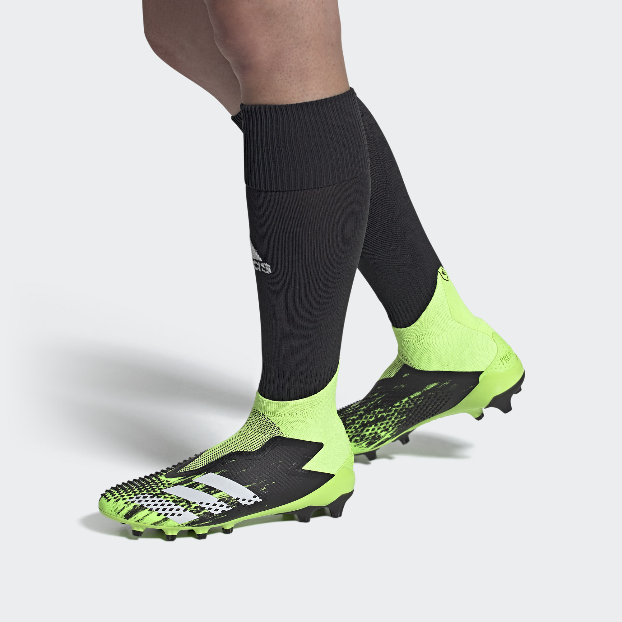 Adidas/阿迪达斯正品 Predator 20+ AG人草比赛男足球鞋 FW9762