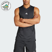 Adidas/阿迪达斯正品D4T HR TK 男士透气运动健身背心IS3708