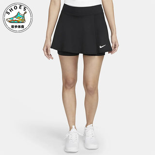 Nike/耐克正品夏季新款女子网球运动健身透气半身短裙 DH9553-010