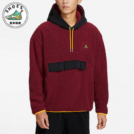 Nike/耐克Air Jordan彩色男子休闲保暖加绒运动卫衣DV1587-680