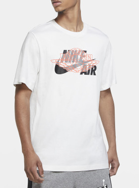 Nike/耐克JORDAN男子时尚潮流舒适休闲训练透气圆领运动T恤CU1980