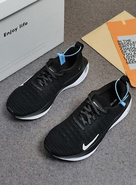 Nike/耐克REACT INFINITY白色黑色男子休闲时尚跑步鞋DR2665-001