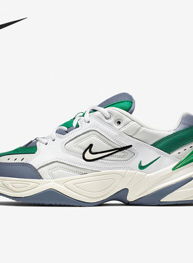 Nike/耐克M2K TEKNO白灰绿男子潮流时尚耐磨低帮跑步鞋AV4789-009