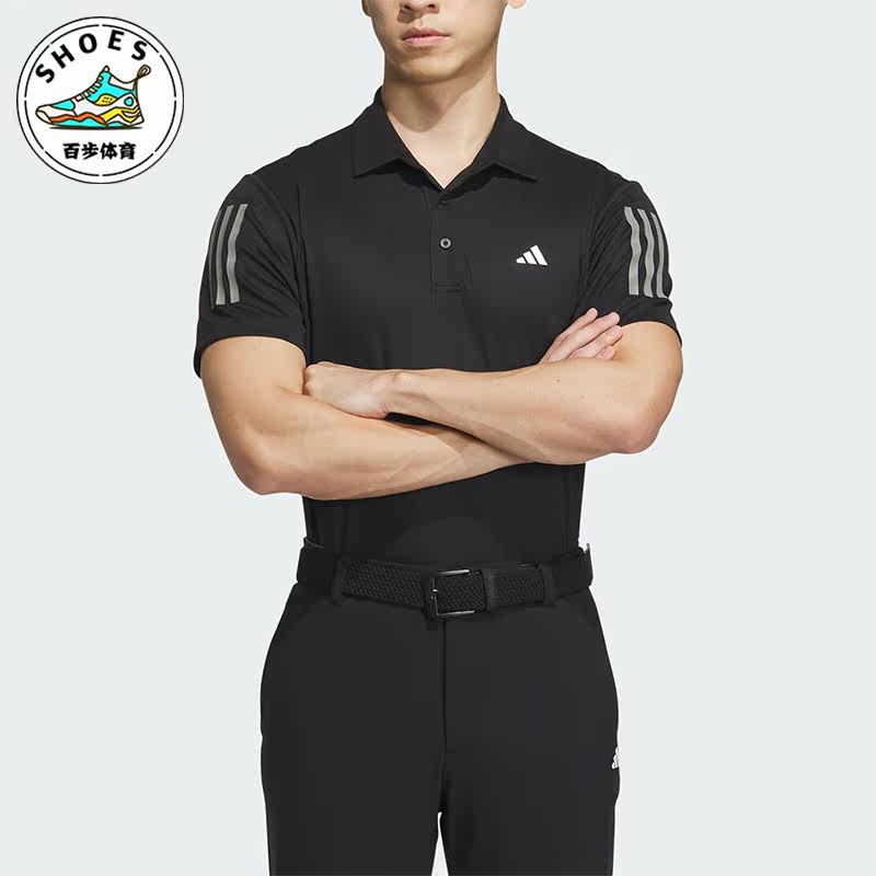 Adidas/阿迪达斯正品SLEEVE 3ST男士高尔夫运动翻领POLO衫IN6629