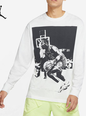 Nike/耐克JORDAN X UNION联名白色男女休闲透气运动T恤DM2842-133