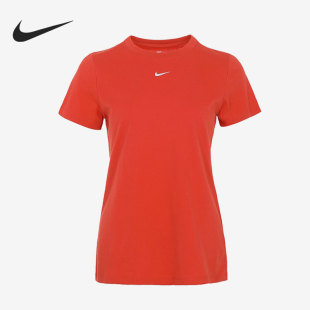 Nike 861 耐克彩色女子休闲训练健身透气刺绣针织运动T恤CZ7340