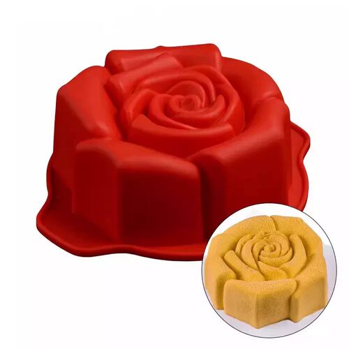 玫瑰花形慕斯蛋糕甜品糕点模具