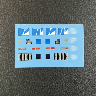 变形玩具汽车机器模型标志 A2.0小柱子细节水贴纸 魔方MS B46E