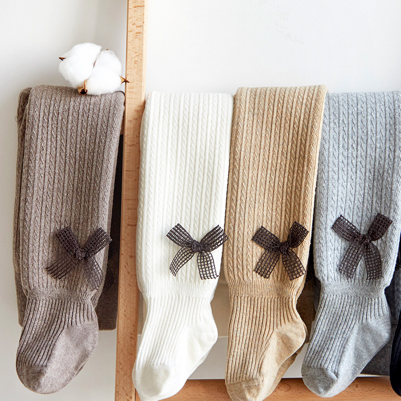 女童简约百搭裤袜连体裤