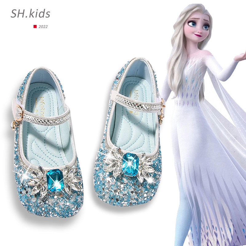 女童爱莎公主鞋春秋新款高端小女孩软底单鞋配礼服皮鞋儿童水晶鞋,童鞋/婴儿鞋/亲子鞋,皮鞋,淘宝优惠券,粉丝福利购,淘宝优惠卷