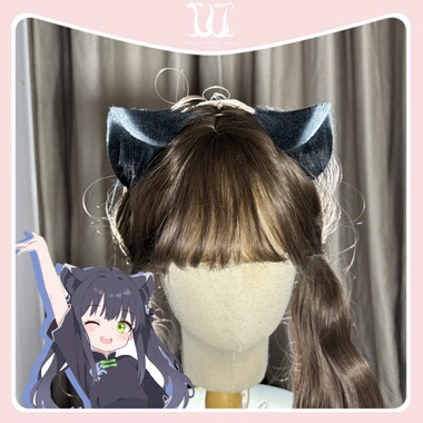 【三尾树】春原瞬cos碧蓝档案/蔚蓝档案配饰发饰幼瞬猫耳朵兽耳