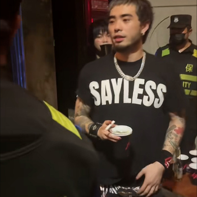 KT2 TOUR THOME 2025全新偷米SAYELSS嘻哈朋克说唱宽松短袖T恤