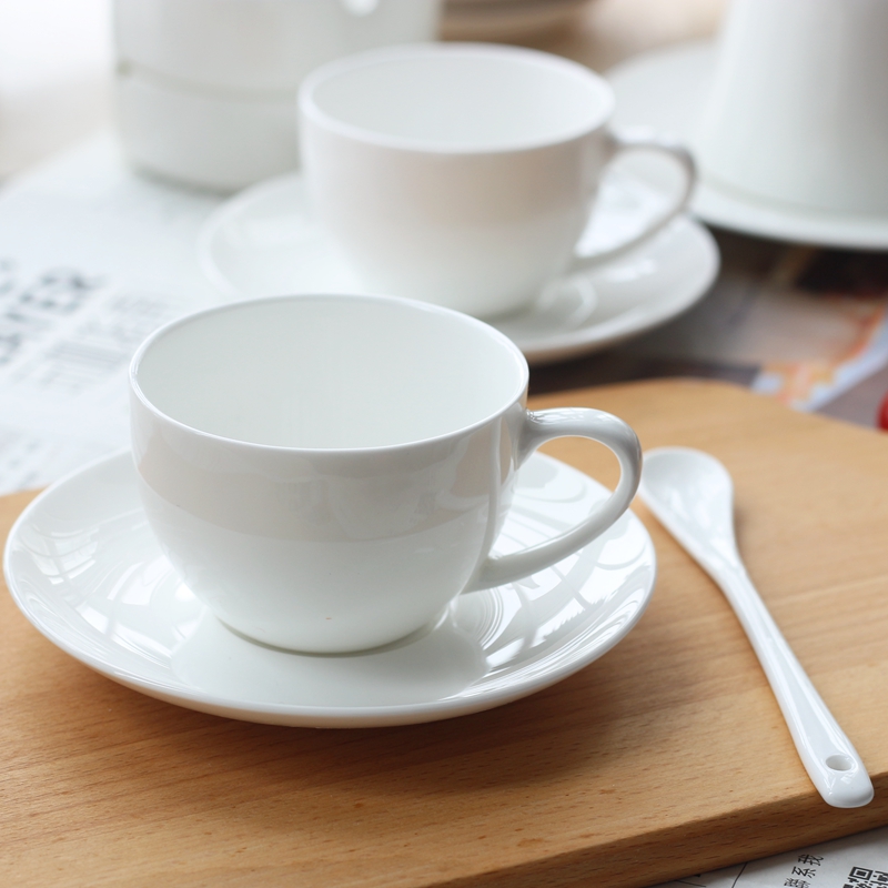 外贸出口意式浓缩咖啡杯espresso杯子欧式高档简约骨瓷杯碟套装