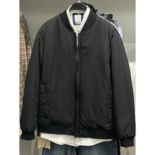 秋冬季 男士 新款 棒球领棉服飞行员夹克 简约棉衣外套潮 男装 柜599