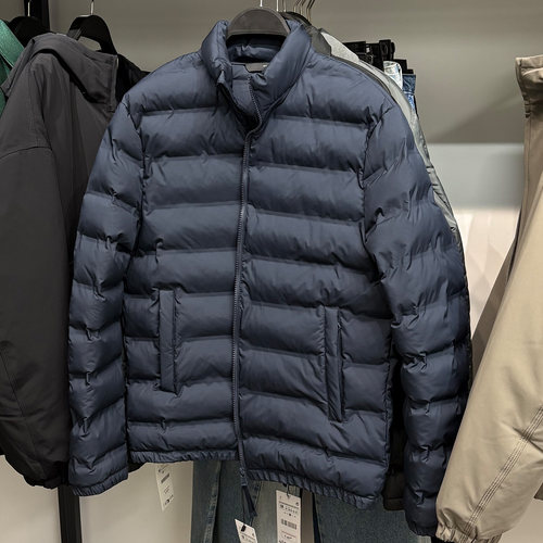 秋冬新品男装轻便科技面料棉服夹克ZA男士压胶厚外套4302207 806