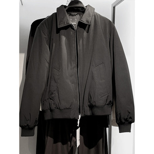 男装 柜529 24秋冬季 新品 翻领棉衣外套3918621 棉服飞行员夹克男士