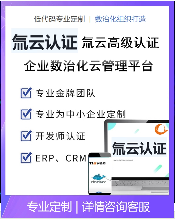 氚云高级认证氚云低代码开发师认证高级实操考试氚云二开认证 商务/设计服务 设计素材/源文件 原图主图