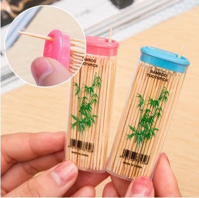 随身牙签盒迷你便携式