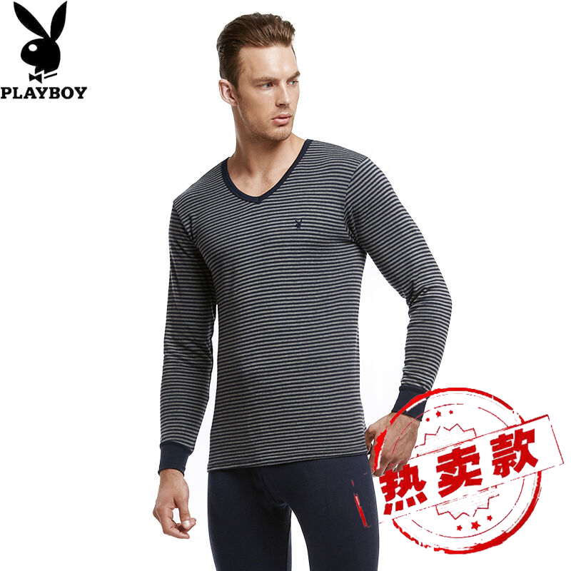 ÕýÆ·»¨»¨¹«×ÓÇïÒÂÇï¿ãÄд¿ÃÞplayboyÇï×°»ù´¡ÄÚÒÂVÁìÌõÎÆÇïÒÂÇï¿ã