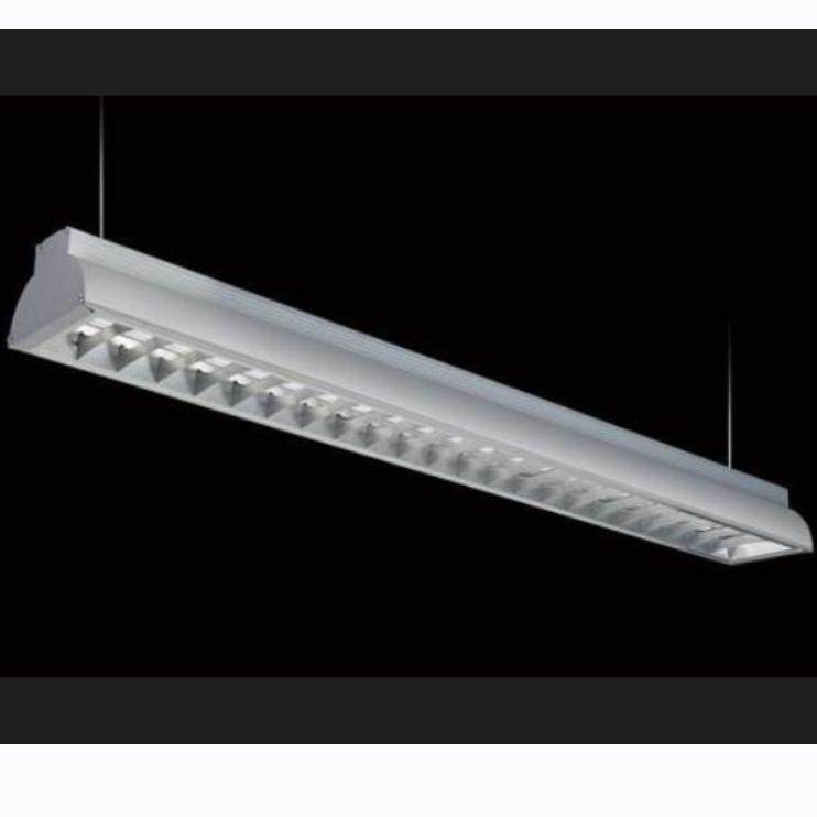 单管t8长条圆角灯led双管600天花灯盘t5格栅灯带应急电源防爆灯管