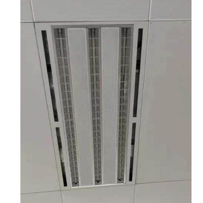 中央空调格栅灯led出风口应急灯盘600t5集成t8面板灯天花灯带电源