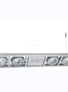 多头射灯led7w 12w 50w铝材明装天花灯展厅酒店灯吊线斗胆灯促销