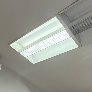 薄节能漫反射灯盘 T5/T8规格可选办公室商用照明嵌入式平板格栅灯