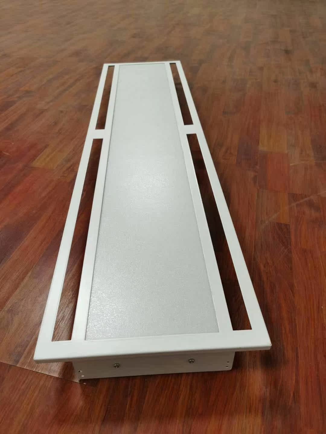 中央空调平灯盘带罩t5孔灯日光灯led格栅灯600集成吊顶嵌入天花灯