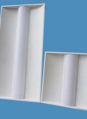 漫反射T528W办公灯管led暖白格栅灯防爆灯防尘日光灯盘600太空灯