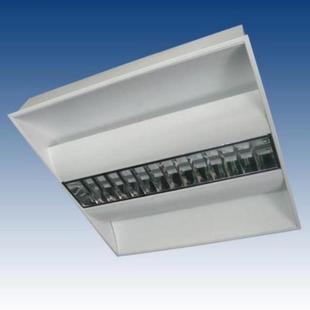 集成吊顶方形漫反射灯盘led太空灯嵌入式格栅灯600应急灯t5天花灯