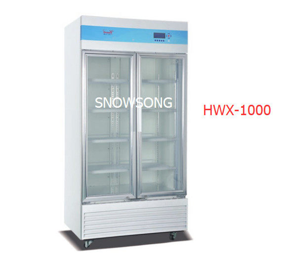 2-8℃药品疫苗冷藏柜医用立式工业实验室冰箱风冷有报警1000升