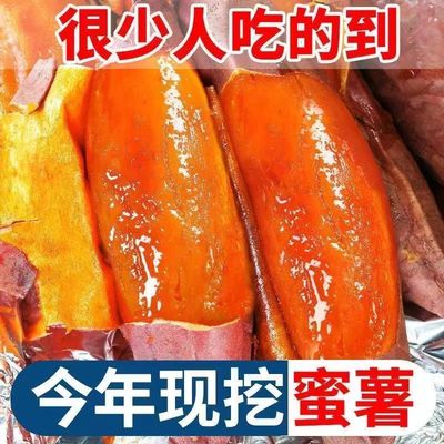 正宗溏心蜜薯沙地蜜薯红薯新鲜现挖现发地瓜番薯红芋山芋软糯香甜